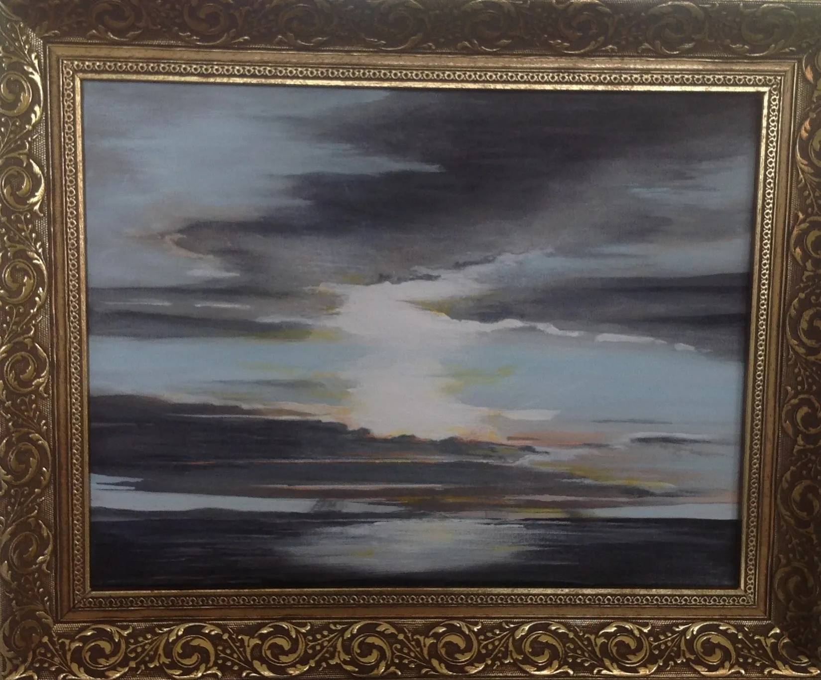 Maleri nr 55 40 cm X 30 cm